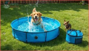 pop-up portable dog pools pop-up portable dog pools