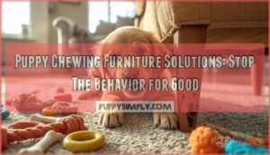 puppy chewing furniture solutions