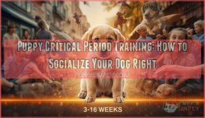 puppy critical period training