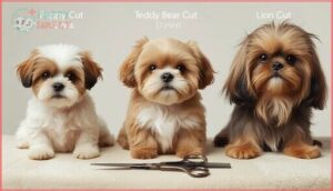 puppy cut, teddy bear cut, and lion cut puppy cut, teddy bear cut, and lion cut