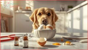 risks of feeding eggs to dogs risks of feeding eggs to dogs