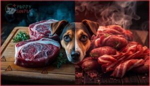 risks of feeding raw or processed pork risks of feeding raw or processed pork