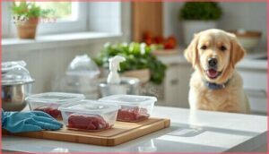 safe handling and storage of raw puppy food safe handling and storage of raw puppy food