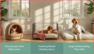 safe spaces for different dog sizes safe spaces for different dog sizes