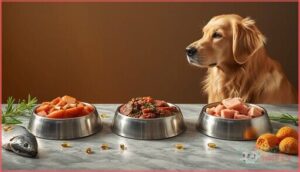 salmon, lamb, and chicken for protein salmon, lamb, and chicken for protein