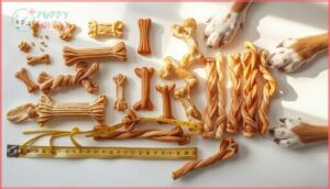 size, texture, and breed-specific options size, texture, and breed-specific options