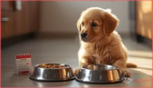 transitioning your puppy to new food transitioning your puppy to new food
