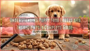 understanding puppy food labels and ingredients