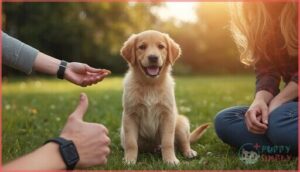 using treats and positive reinforcement using treats and positive reinforcement
