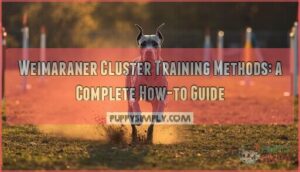 weimaraner cluster training methods