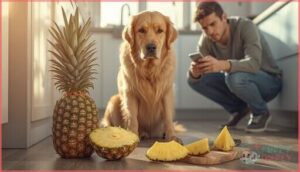 what to do if your dog eats pineapple core what to do if your dog eats pineapple core