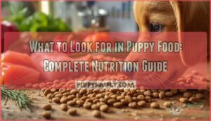 what to look for in puppy food