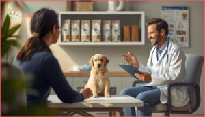 when to consult your veterinarian about puppy food when to consult your veterinarian about puppy food