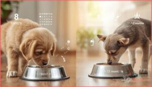 when to transition from puppy to adult food when to transition from puppy to adult food