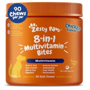 Zesty Paws Dog Multivitamin, Chewable B07121B839