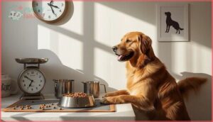 adjust feeding schedules and portion sizes adjust feeding schedules and portion sizes