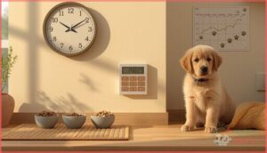 adjusting feeding amounts and schedules adjusting feeding amounts and schedules