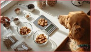 adjusting portions for treats and extras adjusting portions for treats and extras