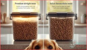 airtight vs. non-airtight containers airtight vs. non-airtight containers