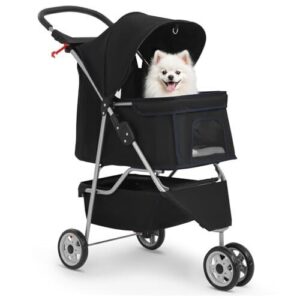 BestPet | 3 Wheel Pet Stroller B00SGMIKF6