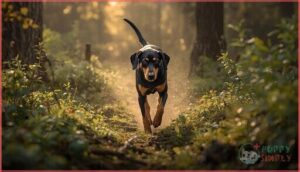black and tan coonhound black and tan coonhound