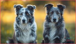 blue and blue merle border collies blue and blue merle border collies