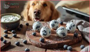 blueberry and yogurt frozen snacks blueberry and yogurt frozen snacks
