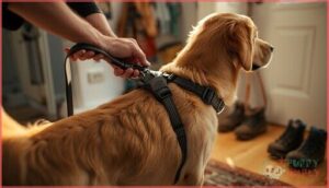 checking harness security before walks checking harness security before walks