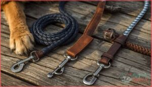 choosing the right leash material and design choosing the right leash material and design