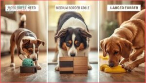 considering age, size, and breed considering age, size, and breed