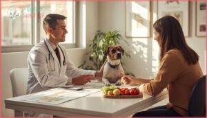 consulting your vet before making dietary changes consulting your vet before making dietary changes