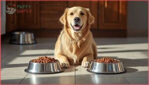 days 3-4: 50% new food, 50% old food days 3-4: 50% new food, 50% old food