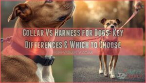 difference between collar and harness for dogs