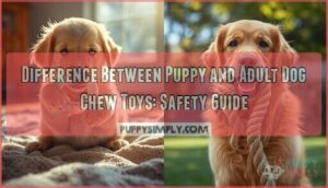 difference between puppy and adult dog chew toys