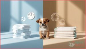 disposable vs. washable puppy pads disposable vs. washable puppy pads