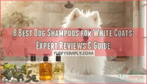 dog shampoos for white coats