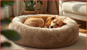 donut-shaped beds with raised edges donut-shaped beds with raised edges