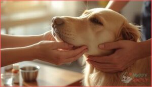 encouraging your dog to swallow encouraging your dog to swallow