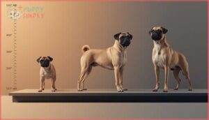 expected size and weight range expected size and weight range