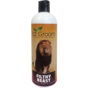 EZ Groom Filthy Beast Detangler/De Matting Shampoo B018DE5SXS