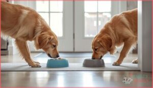 feed dogs separately to reduce competition feed dogs separately to reduce competition