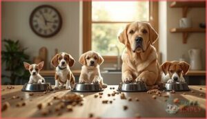 feeding schedules for different breed sizes feeding schedules for different breed sizes