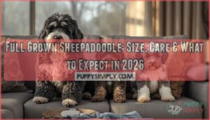 full grown sheepadoodle full grown sheepadoodle