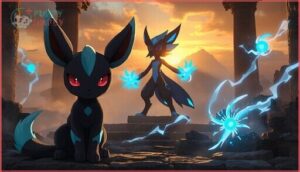 generation 4: riolu, lucario generation 4: riolu, lucario