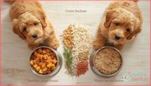 grain-free vs. grain-inclusive formulas grain-free vs. grain-inclusive formulas