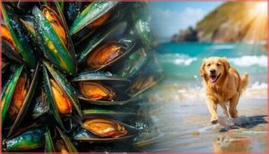 green-lipped mussel green-lipped mussel