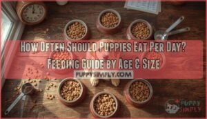 how often should puppies eat per day