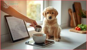 how to adjust puppy food portions how to adjust puppy food portions