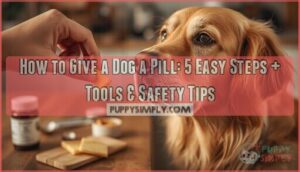 how to give a dog a pill how to give a dog a pill