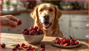 how to safely offer cherries to dogs how to safely offer cherries to dogs